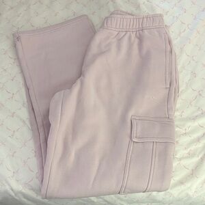 Aritzia sweatfleece cargos